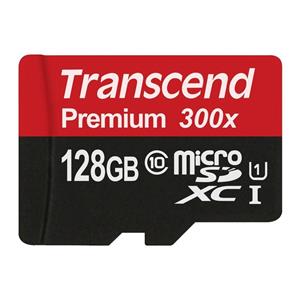 حافظه میکرو اس دی ترنسند مدل 300 ایکس با ظرفیت 128 گیگابایت